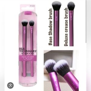 🦋 NEW Real Techniques Eyeshadow Brush Duo Set RARE